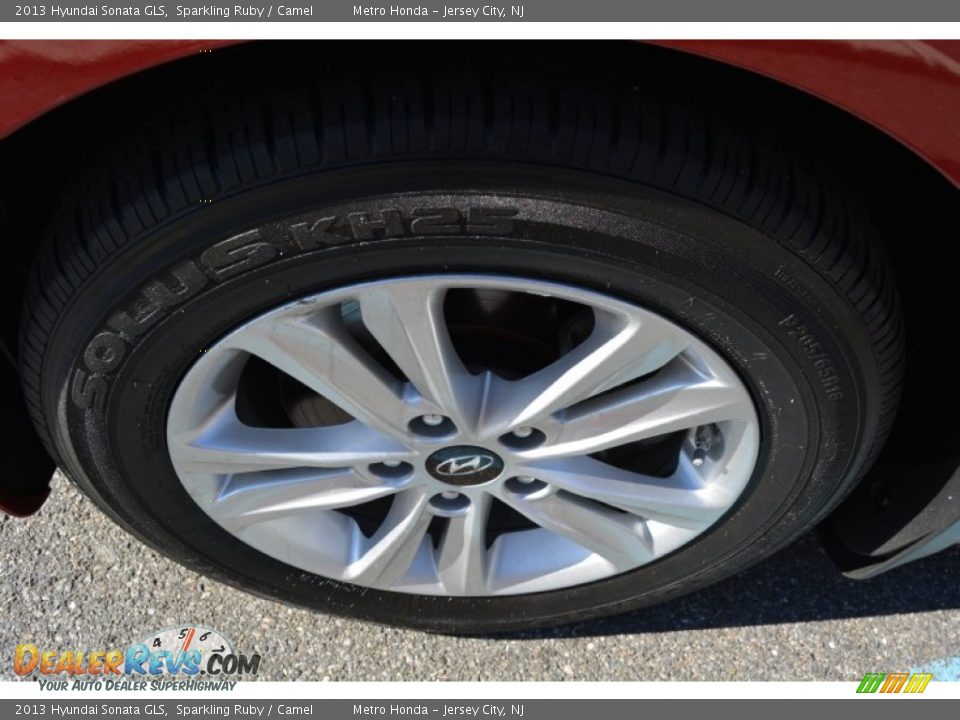 2013 Hyundai Sonata GLS Sparkling Ruby / Camel Photo #30