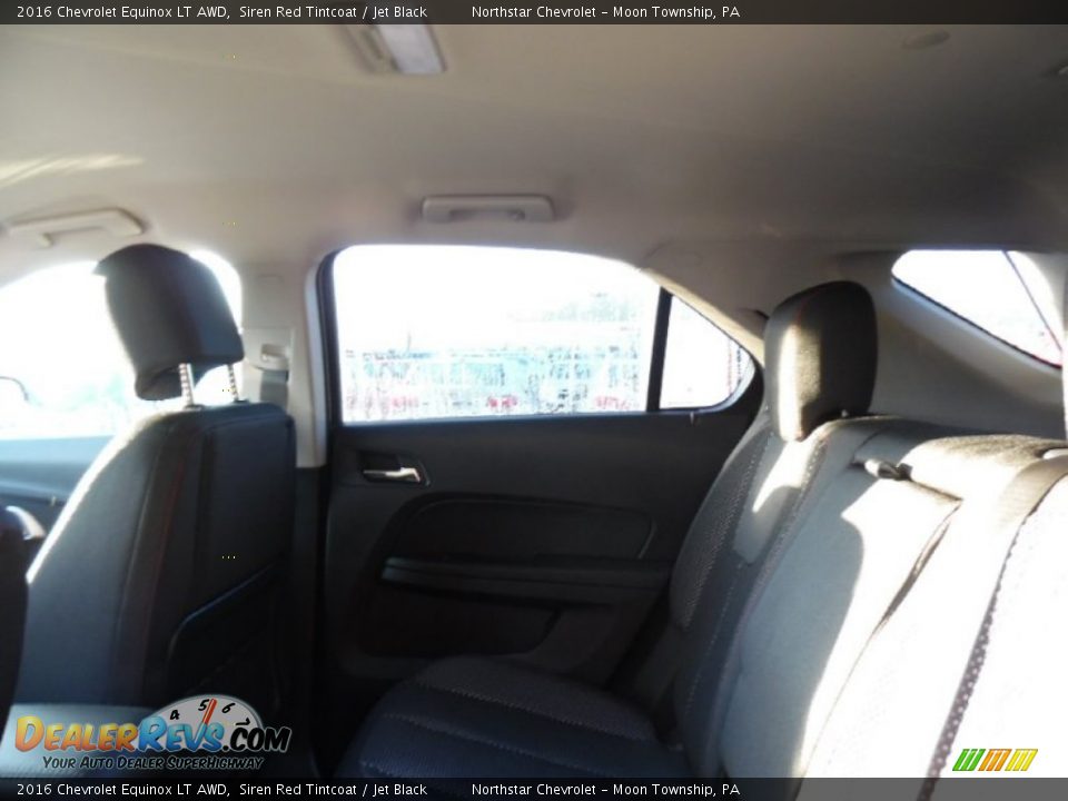 2016 Chevrolet Equinox LT AWD Siren Red Tintcoat / Jet Black Photo #12