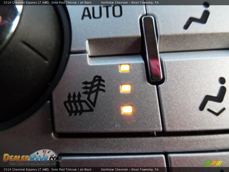 2016 Chevrolet Equinox LT AWD Siren Red Tintcoat / Jet Black Photo #18