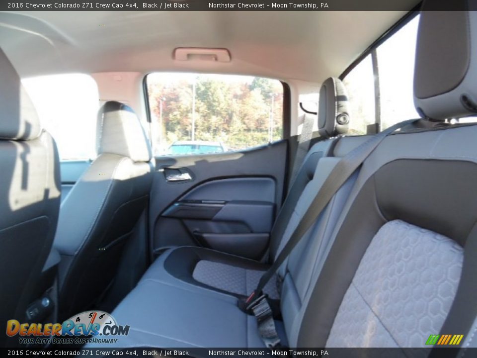 2016 Chevrolet Colorado Z71 Crew Cab 4x4 Black / Jet Black Photo #11
