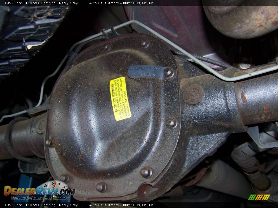 Undercarriage of 1993 Ford F150 SVT Lightning Photo #34