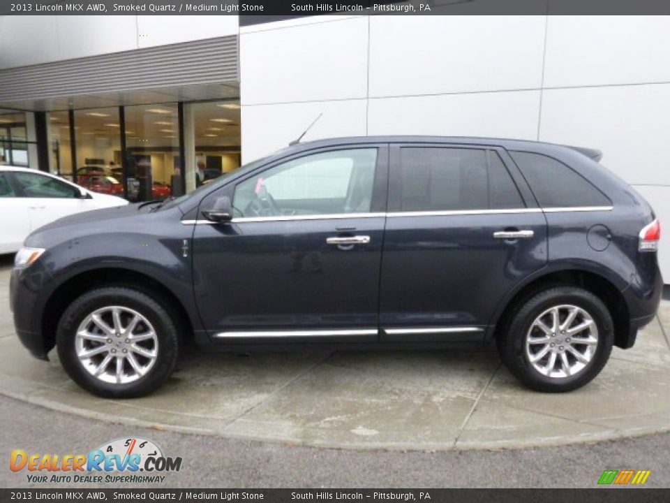 2013 Lincoln MKX AWD Smoked Quartz / Medium Light Stone Photo #2