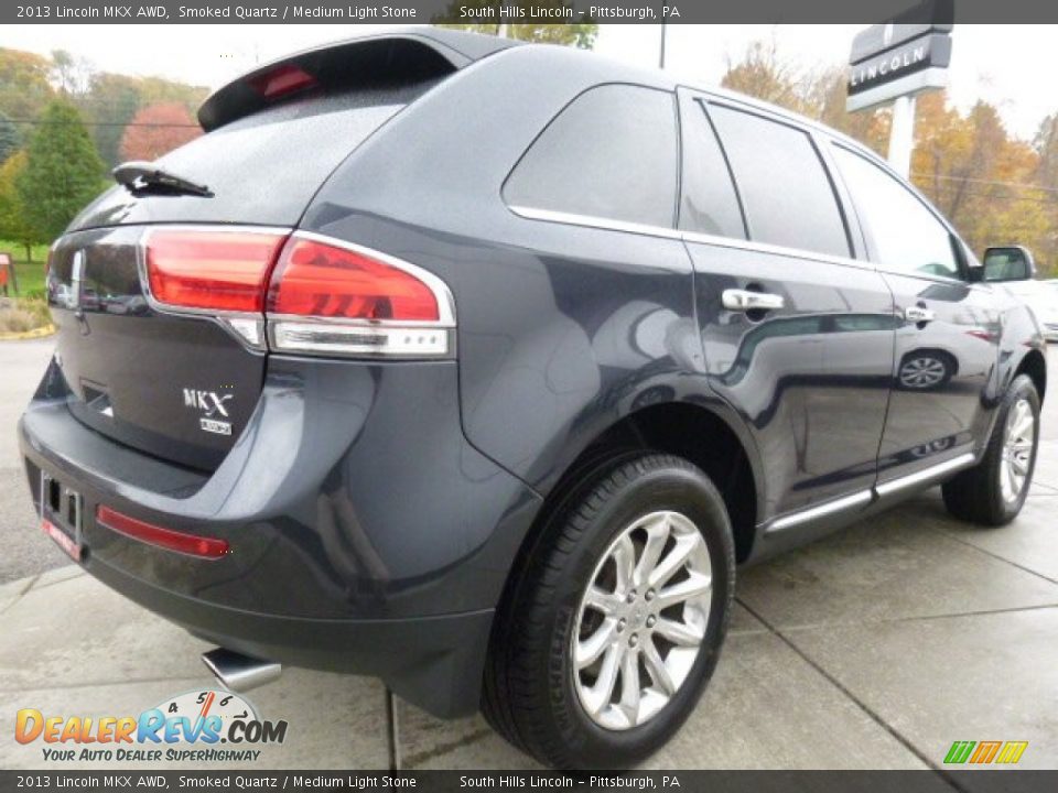 2013 Lincoln MKX AWD Smoked Quartz / Medium Light Stone Photo #6