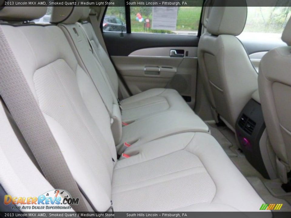 2013 Lincoln MKX AWD Smoked Quartz / Medium Light Stone Photo #8