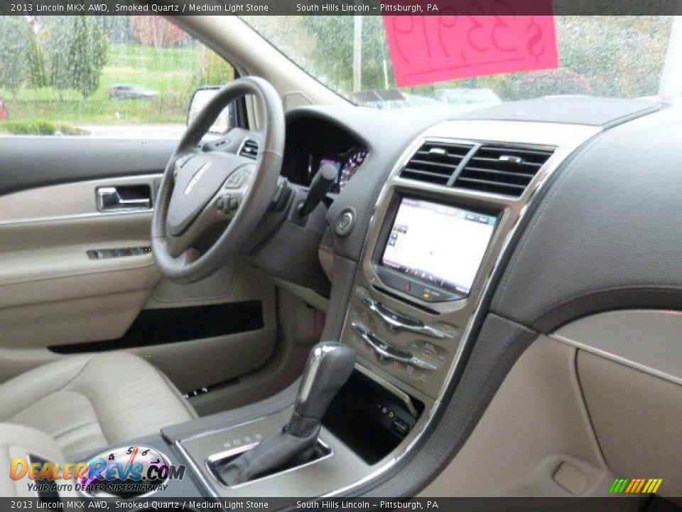 2013 Lincoln MKX AWD Smoked Quartz / Medium Light Stone Photo #10