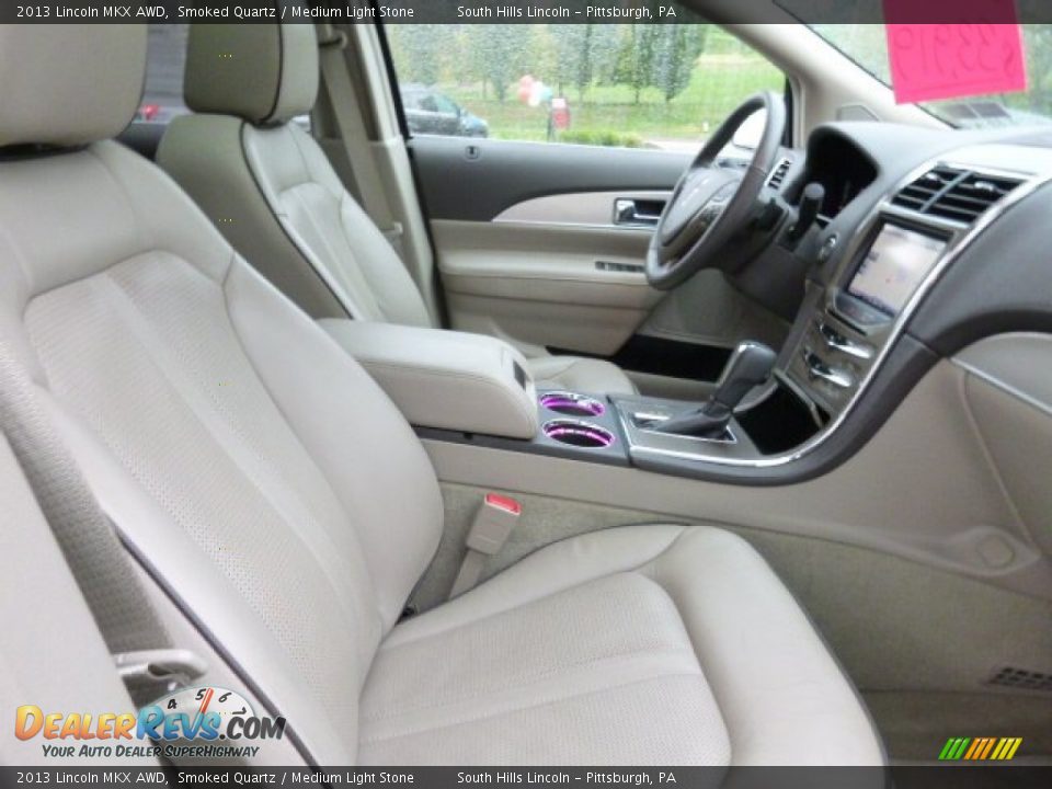 2013 Lincoln MKX AWD Smoked Quartz / Medium Light Stone Photo #11