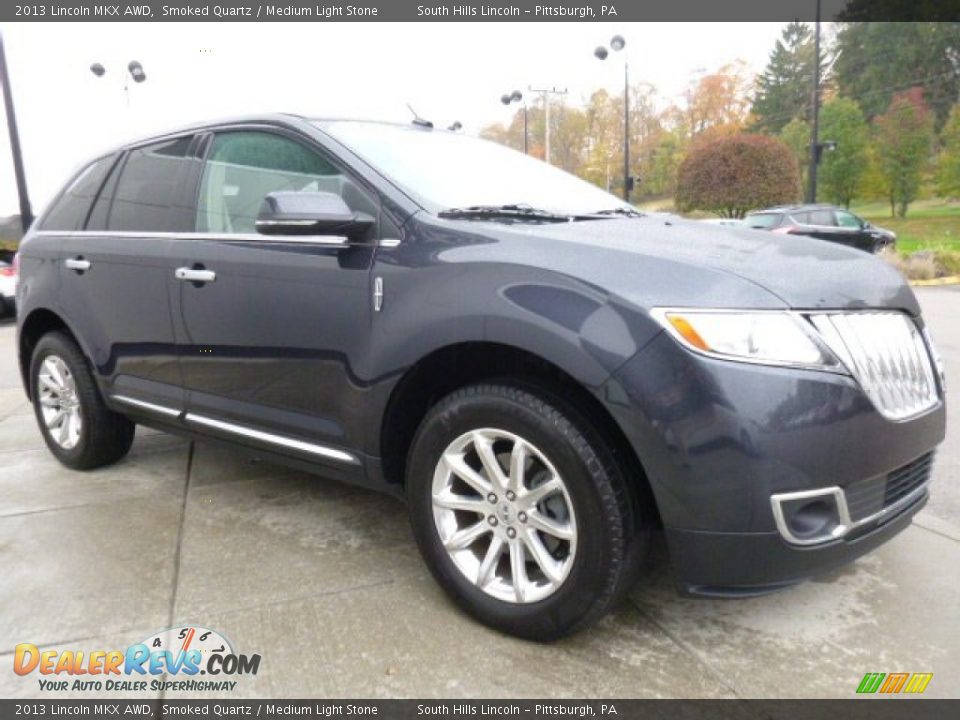 2013 Lincoln MKX AWD Smoked Quartz / Medium Light Stone Photo #12