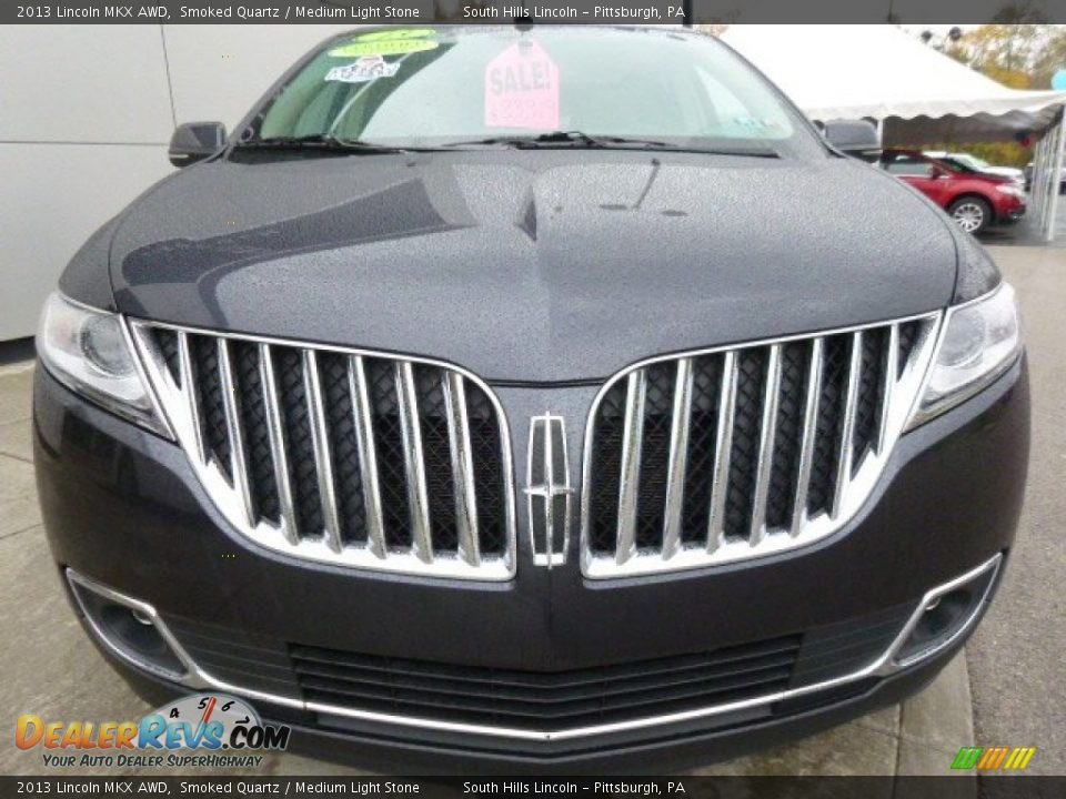 2013 Lincoln MKX AWD Smoked Quartz / Medium Light Stone Photo #13