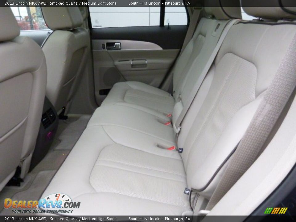 2013 Lincoln MKX AWD Smoked Quartz / Medium Light Stone Photo #16