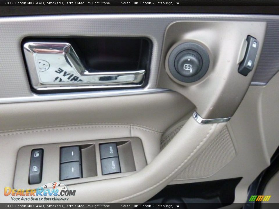 2013 Lincoln MKX AWD Smoked Quartz / Medium Light Stone Photo #18