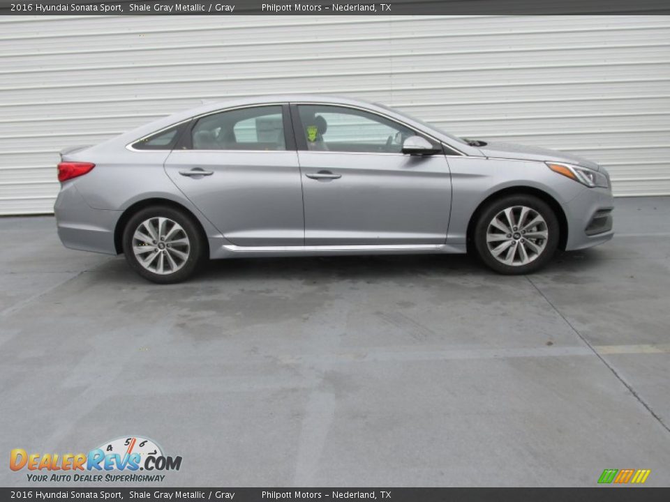 2016 Hyundai Sonata Sport Shale Gray Metallic / Gray Photo #3