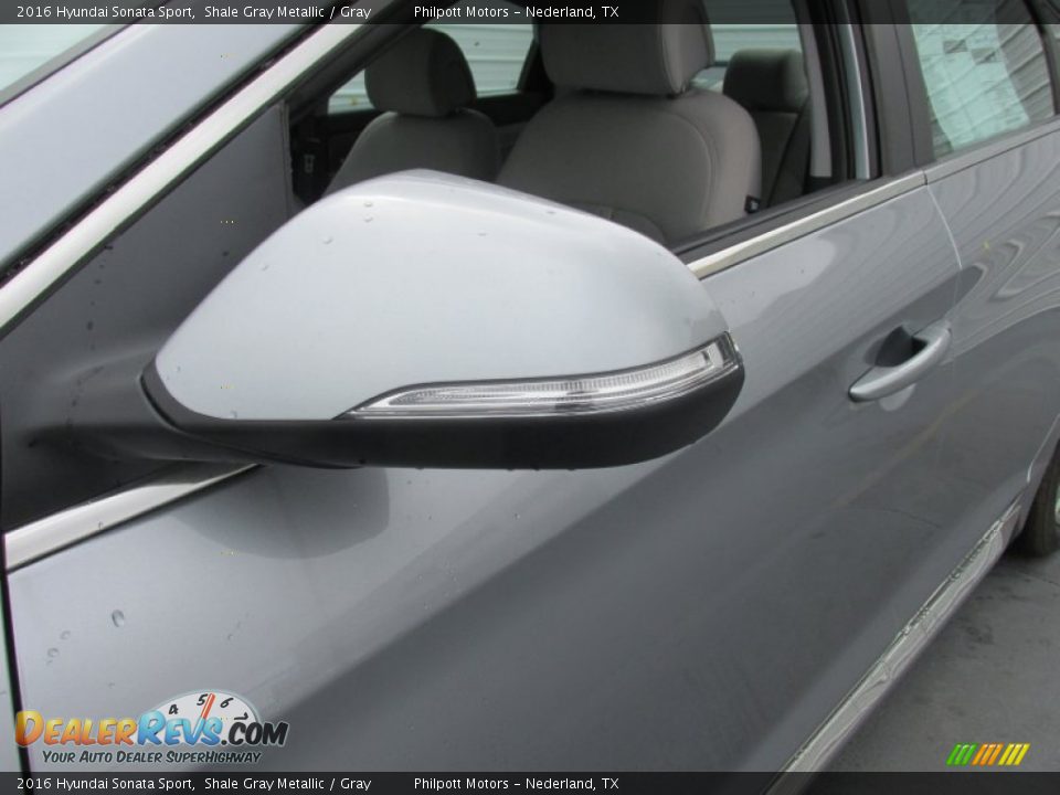 2016 Hyundai Sonata Sport Shale Gray Metallic / Gray Photo #12