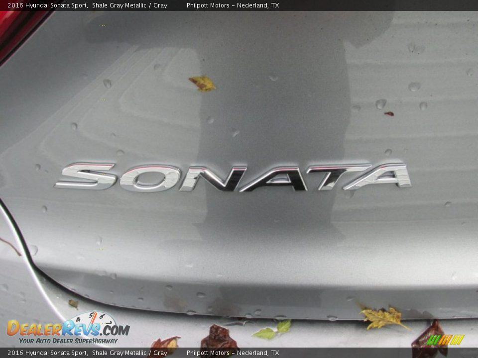 2016 Hyundai Sonata Sport Shale Gray Metallic / Gray Photo #13