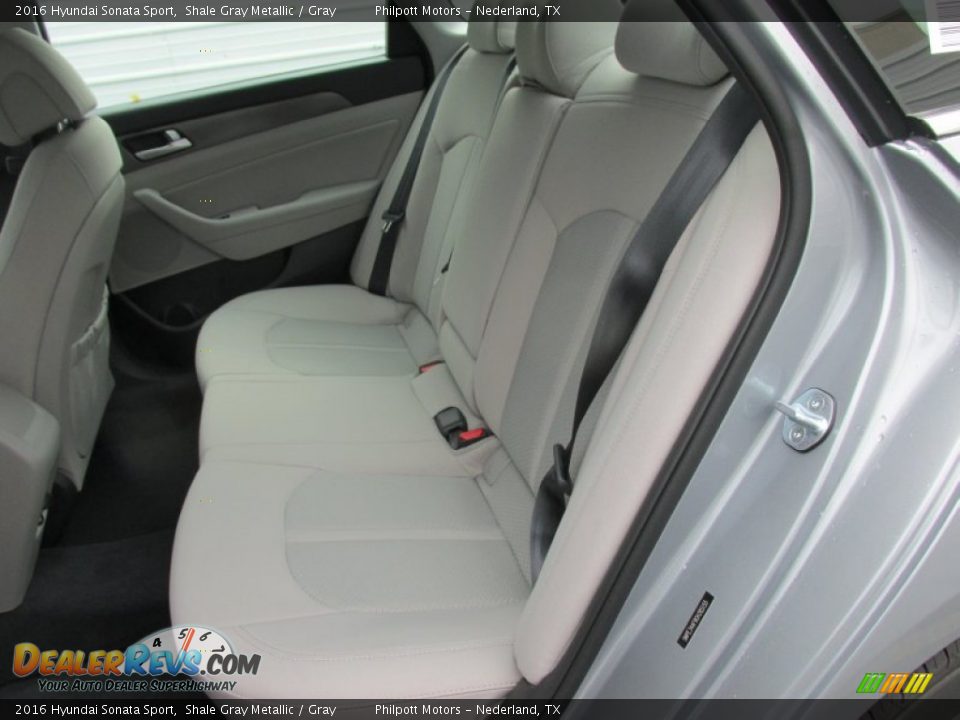 2016 Hyundai Sonata Sport Shale Gray Metallic / Gray Photo #18