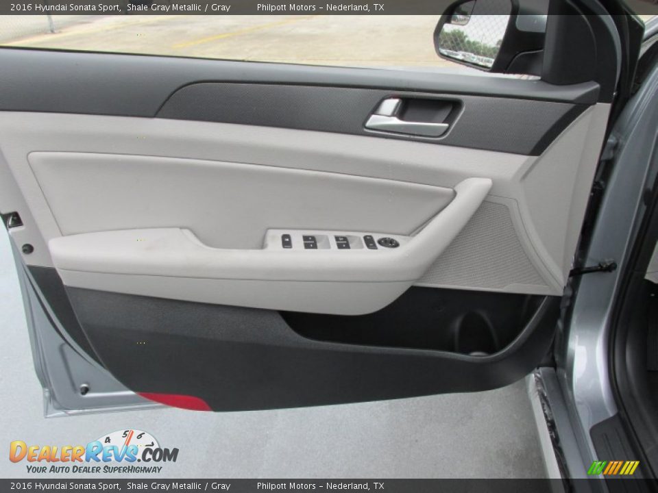 2016 Hyundai Sonata Sport Shale Gray Metallic / Gray Photo #19