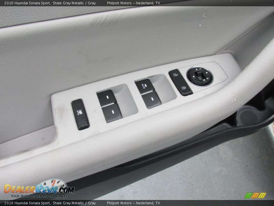 2016 Hyundai Sonata Sport Shale Gray Metallic / Gray Photo #20