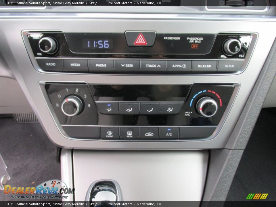 2016 Hyundai Sonata Sport Shale Gray Metallic / Gray Photo #26