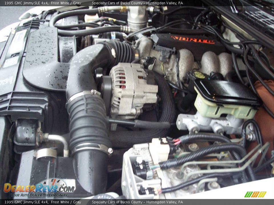 1995 GMC Jimmy SLE 4x4 Frost White / Gray Photo #16