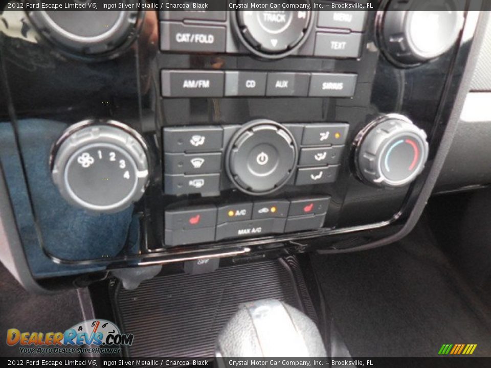 2012 Ford Escape Limited V6 Ingot Silver Metallic / Charcoal Black Photo #21