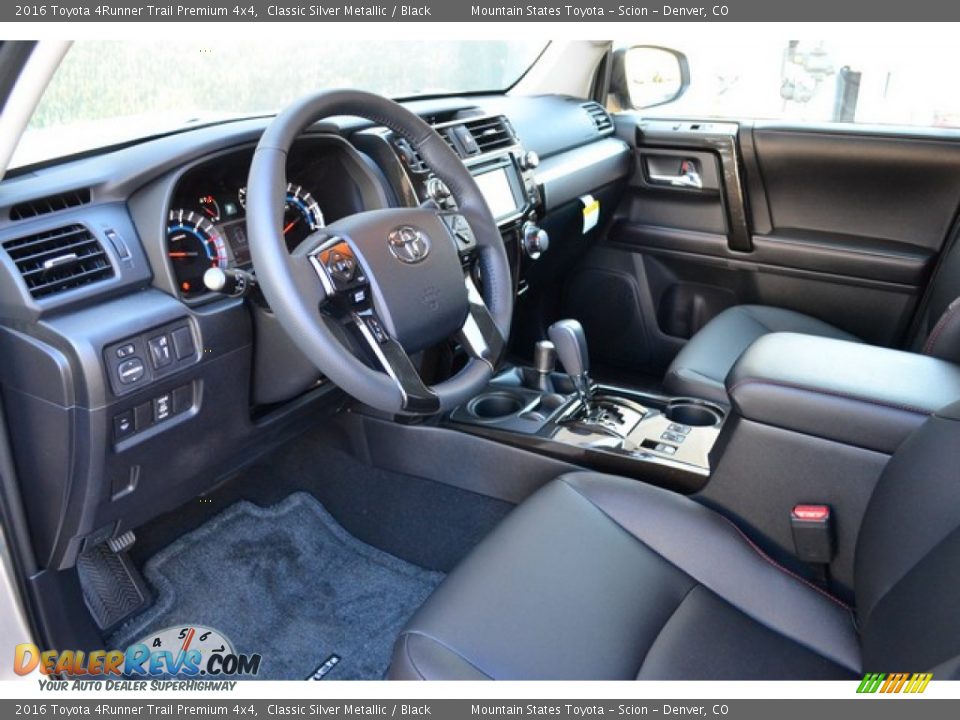 2016 Toyota 4Runner Trail Premium 4x4 Classic Silver Metallic / Black Photo #5