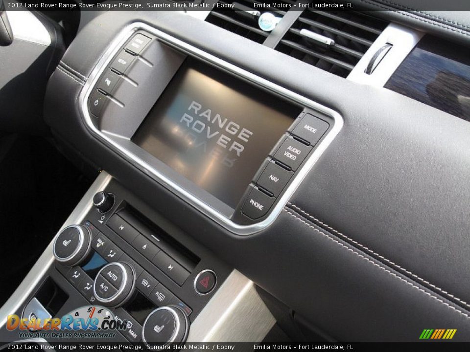 Controls of 2012 Land Rover Range Rover Evoque Prestige Photo #32