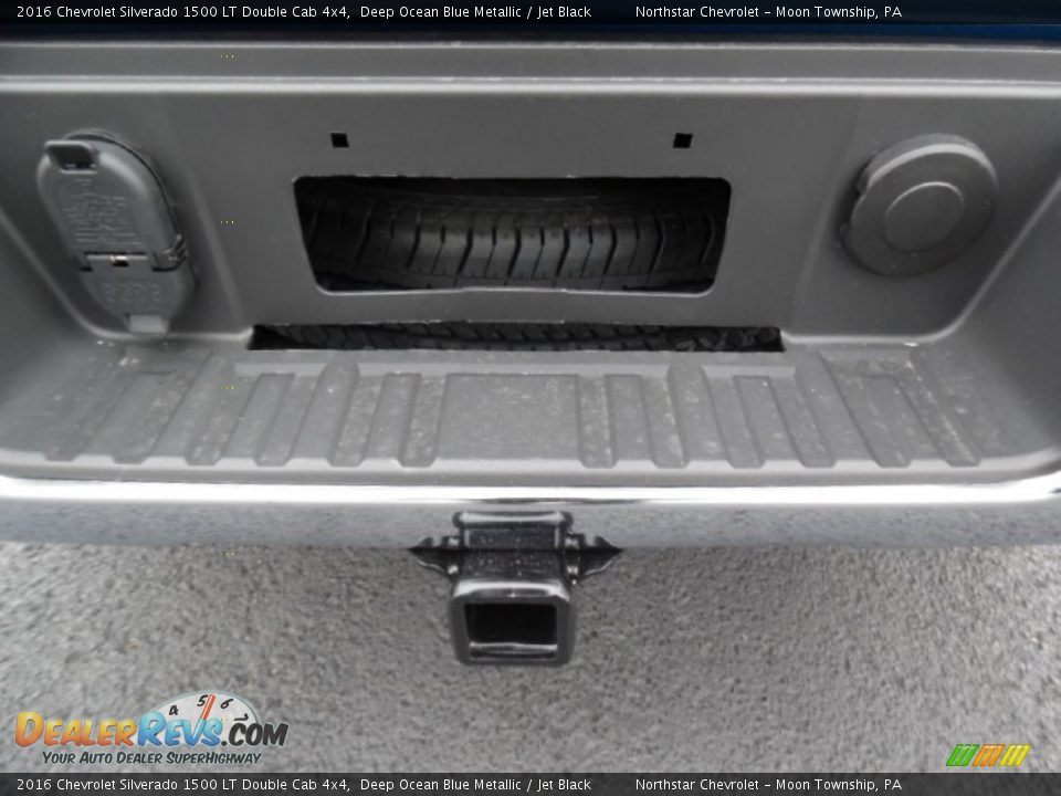 2016 Chevrolet Silverado 1500 LT Double Cab 4x4 Deep Ocean Blue Metallic / Jet Black Photo #7