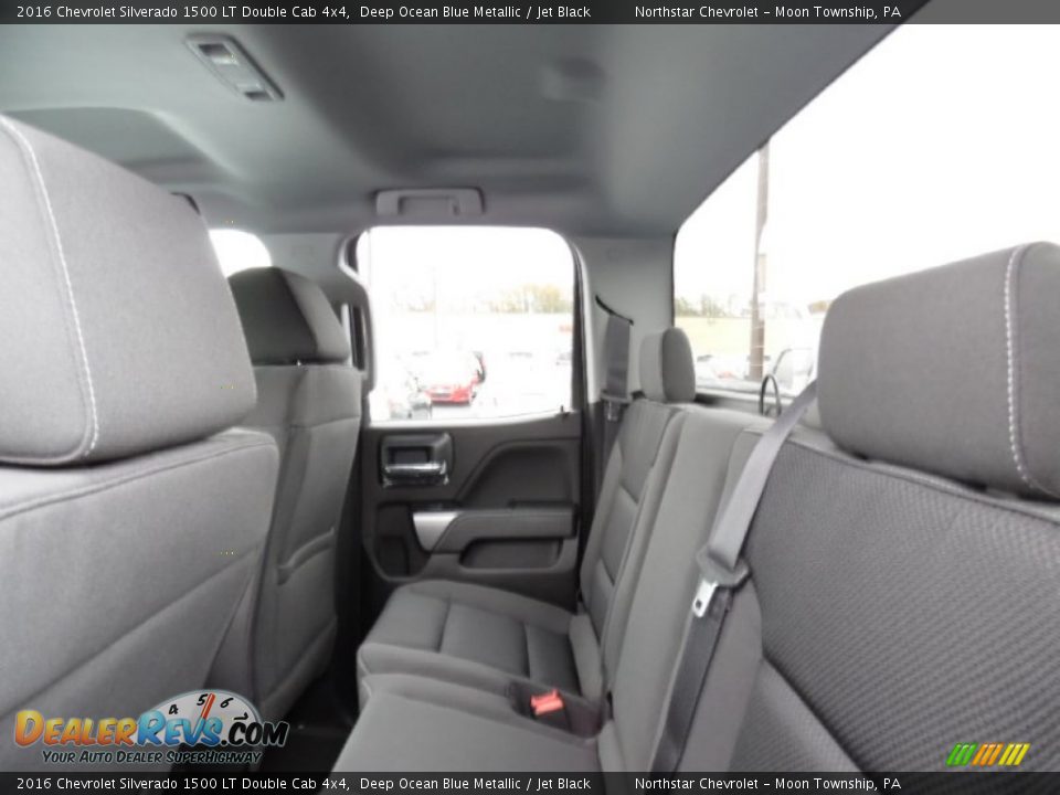 2016 Chevrolet Silverado 1500 LT Double Cab 4x4 Deep Ocean Blue Metallic / Jet Black Photo #12