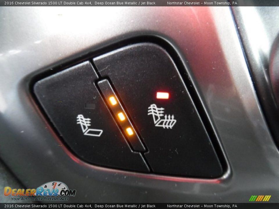 2016 Chevrolet Silverado 1500 LT Double Cab 4x4 Deep Ocean Blue Metallic / Jet Black Photo #18