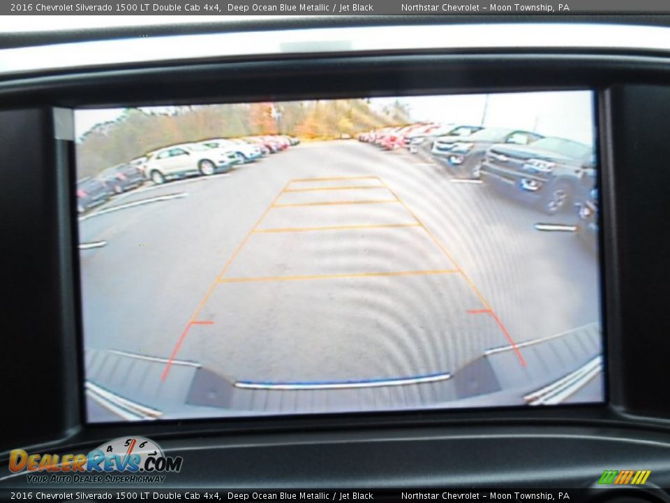 2016 Chevrolet Silverado 1500 LT Double Cab 4x4 Deep Ocean Blue Metallic / Jet Black Photo #19