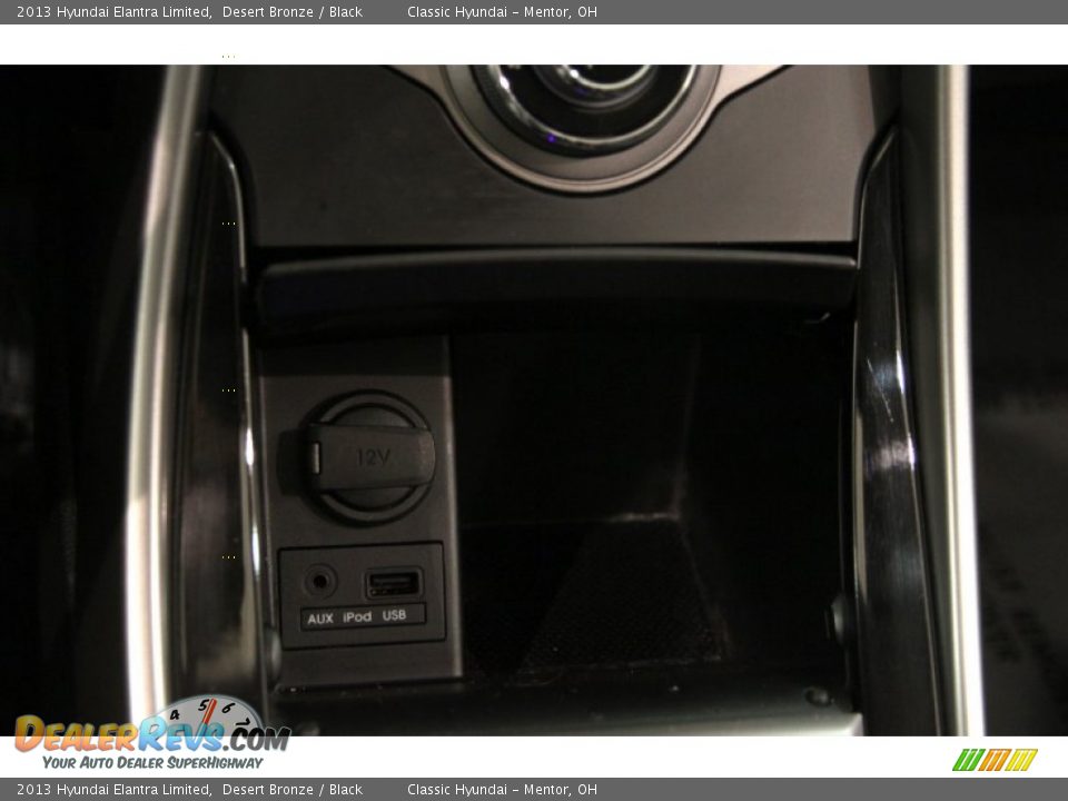 2013 Hyundai Elantra Limited Desert Bronze / Black Photo #10