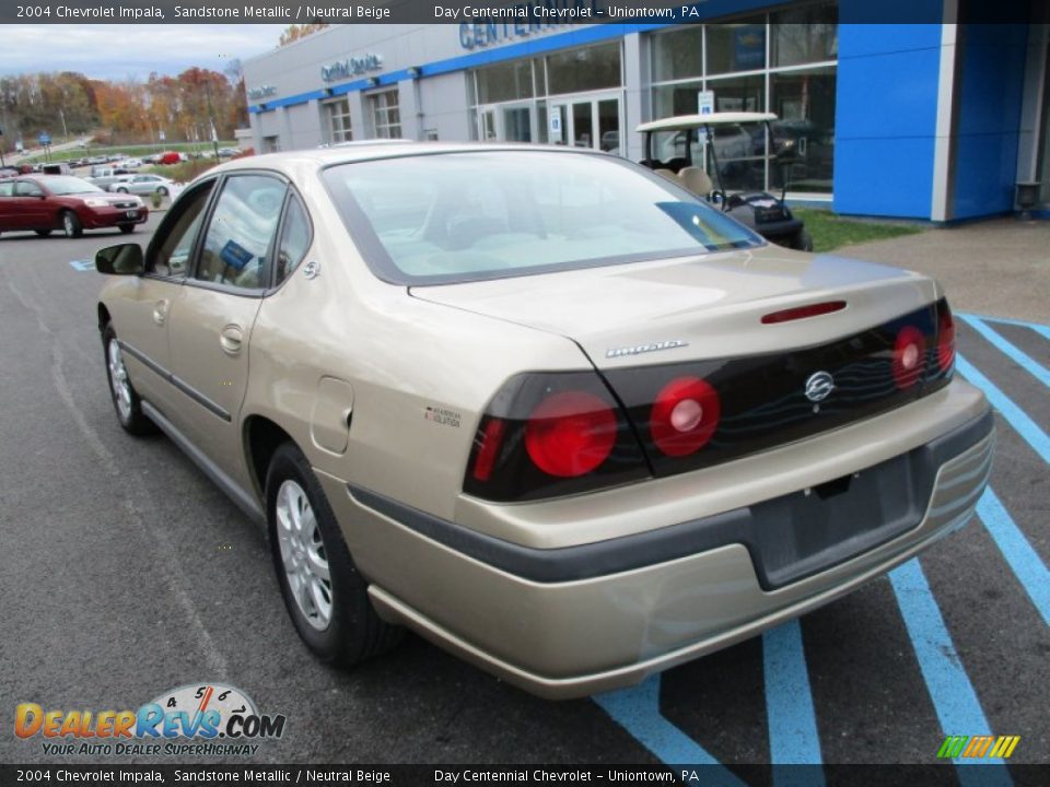 2004 Chevrolet Impala Sandstone Metallic / Neutral Beige Photo #4