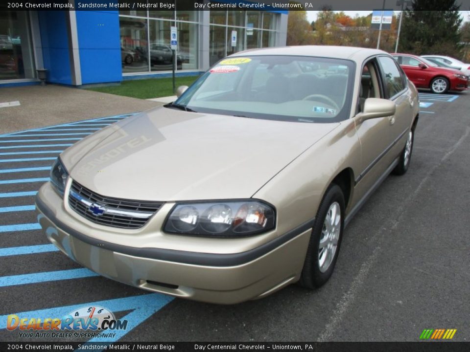 2004 Chevrolet Impala Sandstone Metallic / Neutral Beige Photo #14