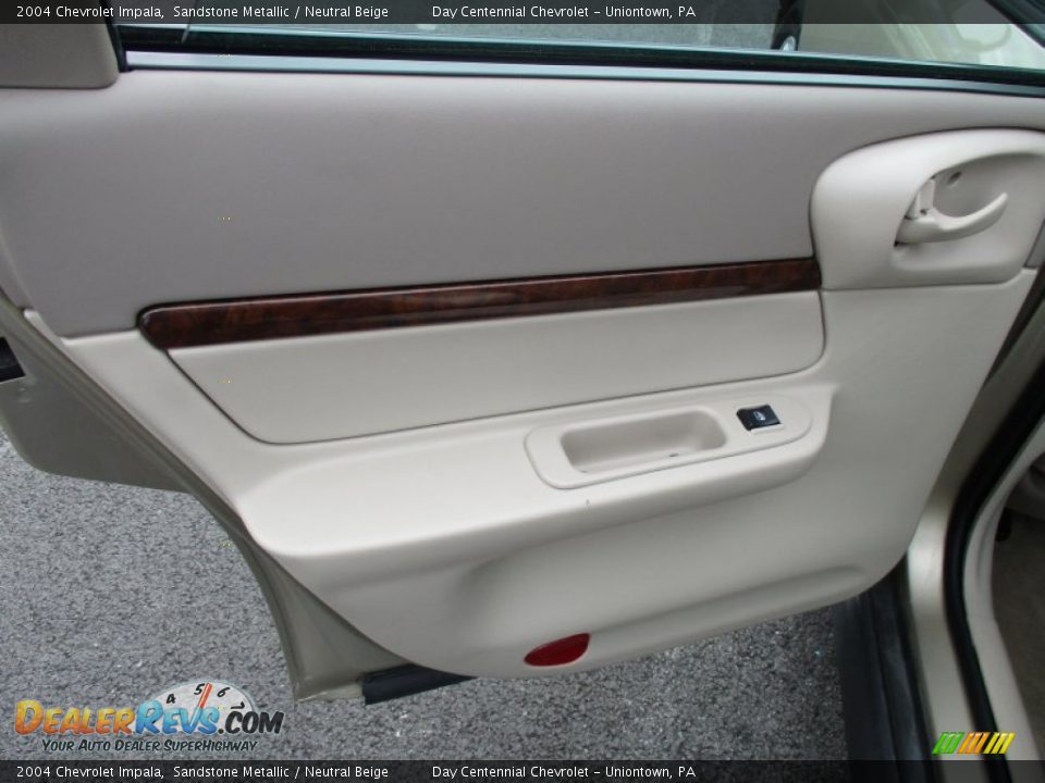 2004 Chevrolet Impala Sandstone Metallic / Neutral Beige Photo #24