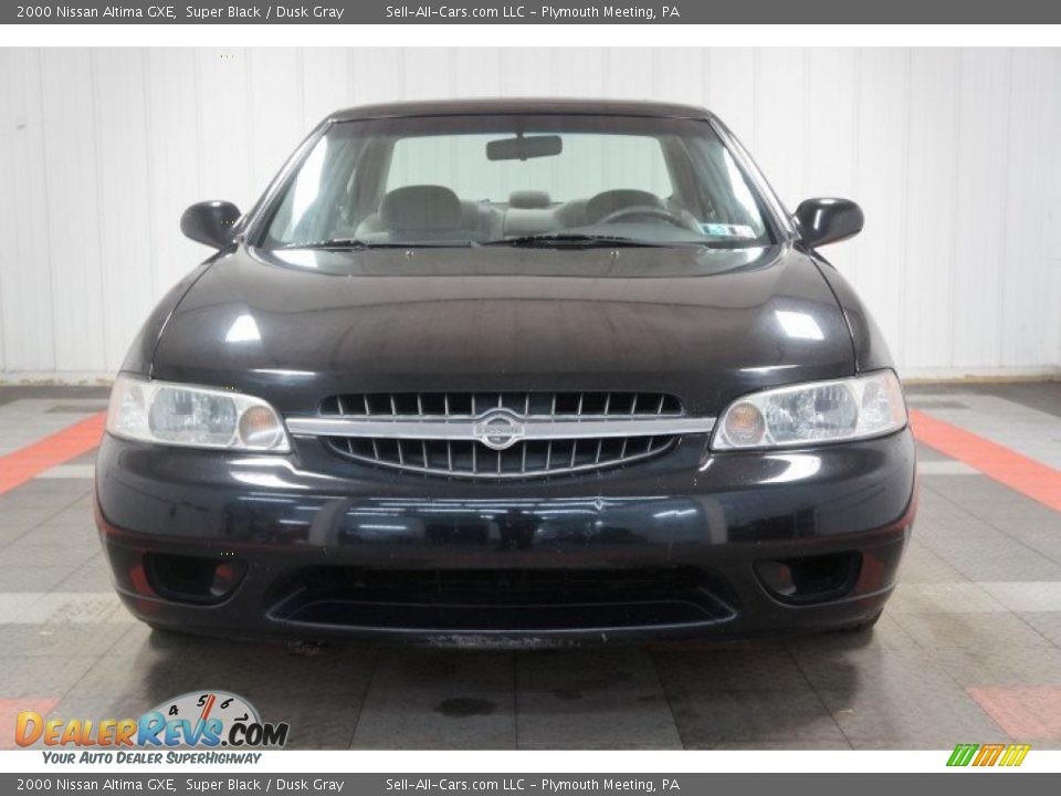 2000 Nissan Altima GXE Super Black / Dusk Gray Photo #4