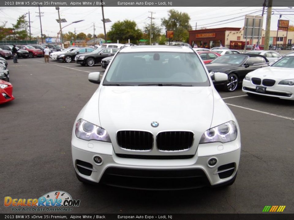 2013 BMW X5 xDrive 35i Premium Alpine White / Black Photo #8
