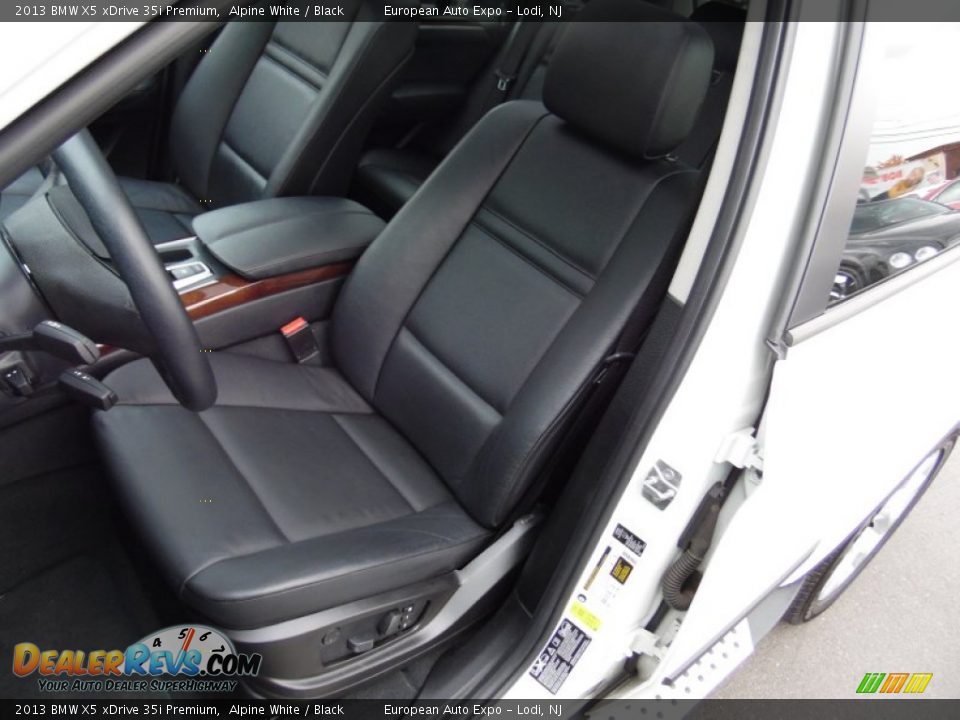 2013 BMW X5 xDrive 35i Premium Alpine White / Black Photo #13