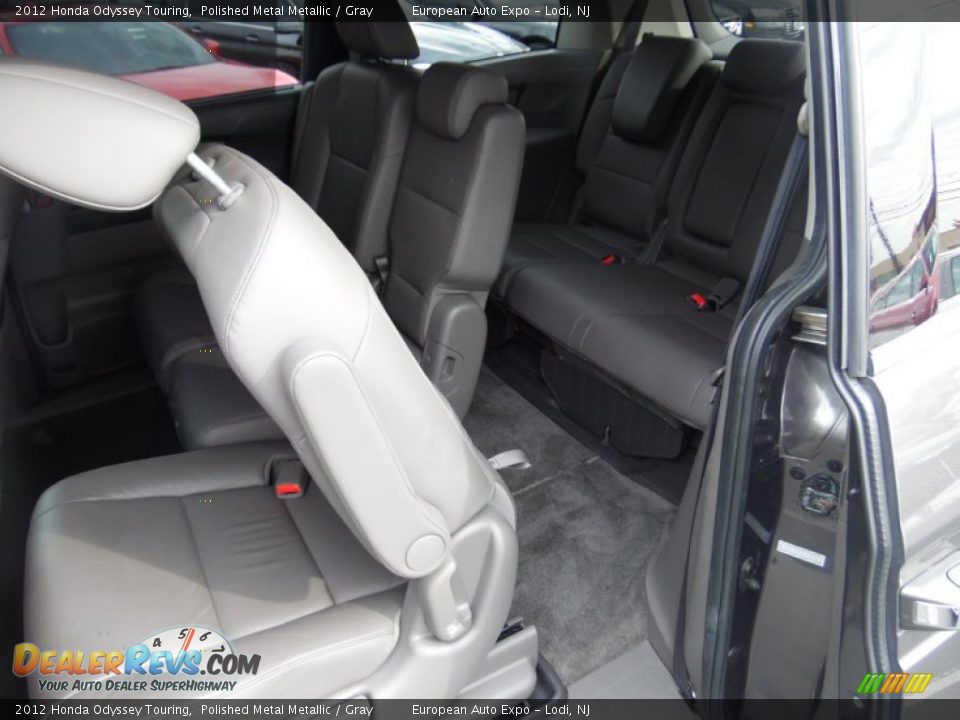 2012 Honda Odyssey Touring Polished Metal Metallic / Gray Photo #23
