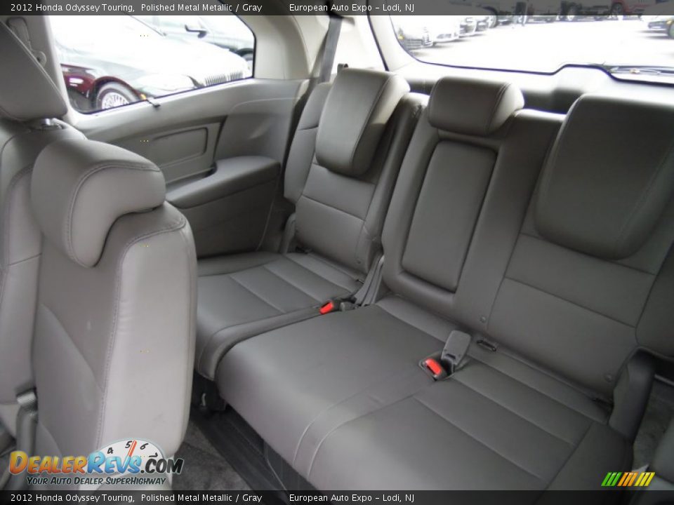 2012 Honda Odyssey Touring Polished Metal Metallic / Gray Photo #24