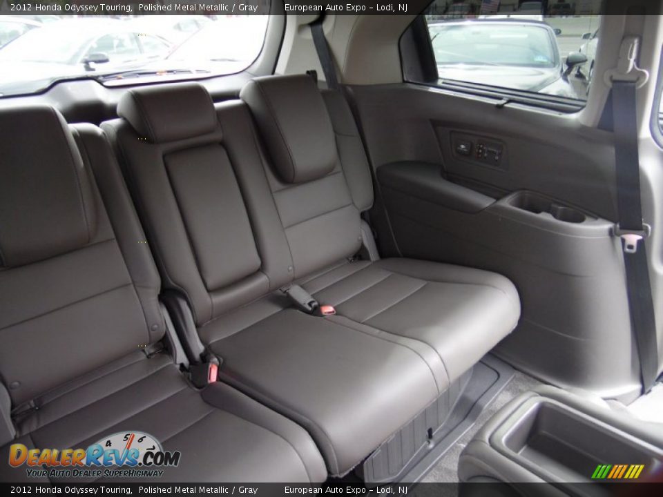 2012 Honda Odyssey Touring Polished Metal Metallic / Gray Photo #26