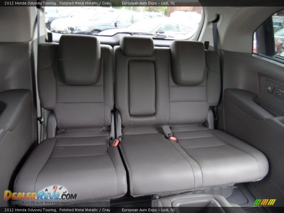 2012 Honda Odyssey Touring Polished Metal Metallic / Gray Photo #27