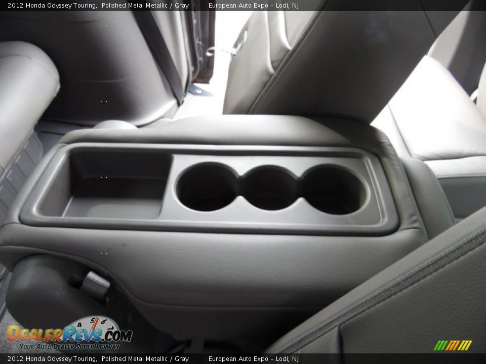 2012 Honda Odyssey Touring Polished Metal Metallic / Gray Photo #28