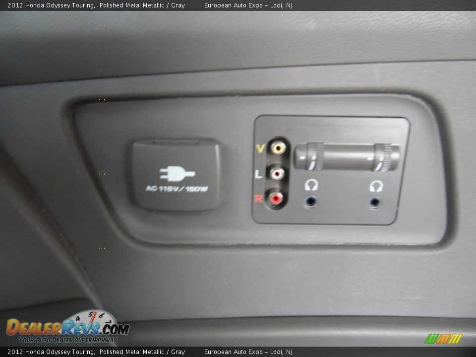2012 Honda Odyssey Touring Polished Metal Metallic / Gray Photo #29