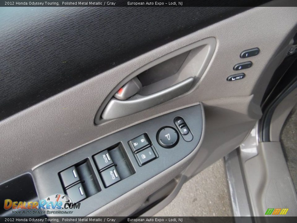 2012 Honda Odyssey Touring Polished Metal Metallic / Gray Photo #33