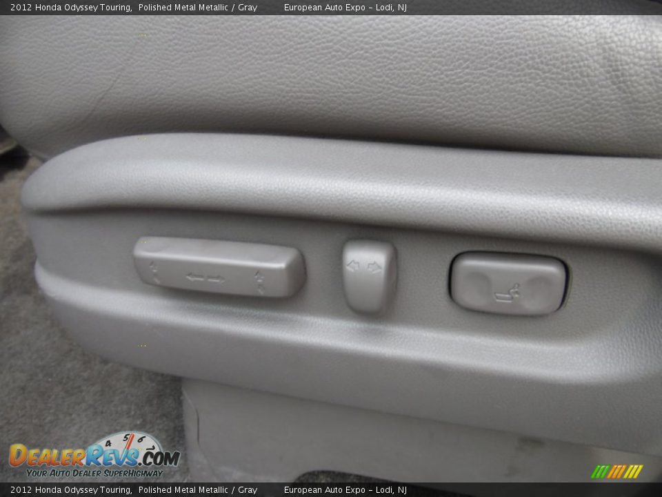 2012 Honda Odyssey Touring Polished Metal Metallic / Gray Photo #34