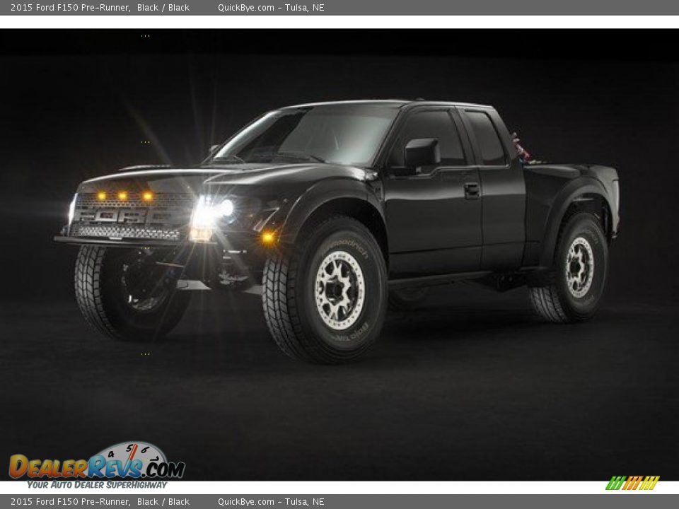 Front 3/4 View of 2015 Ford F150 Pre-Runner Photo #1