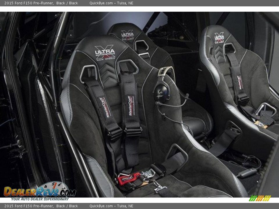 Front Seat of 2015 Ford F150 Pre-Runner Photo #4