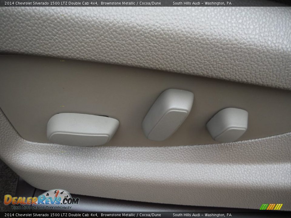 2014 Chevrolet Silverado 1500 LTZ Double Cab 4x4 Brownstone Metallic / Cocoa/Dune Photo #22