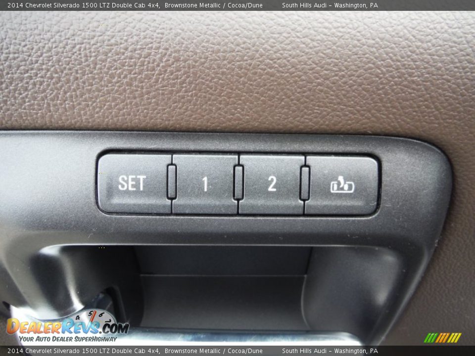 2014 Chevrolet Silverado 1500 LTZ Double Cab 4x4 Brownstone Metallic / Cocoa/Dune Photo #24