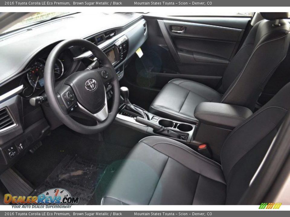 2016 Toyota Corolla LE Eco Premium Brown Sugar Metallic / Black Photo #5