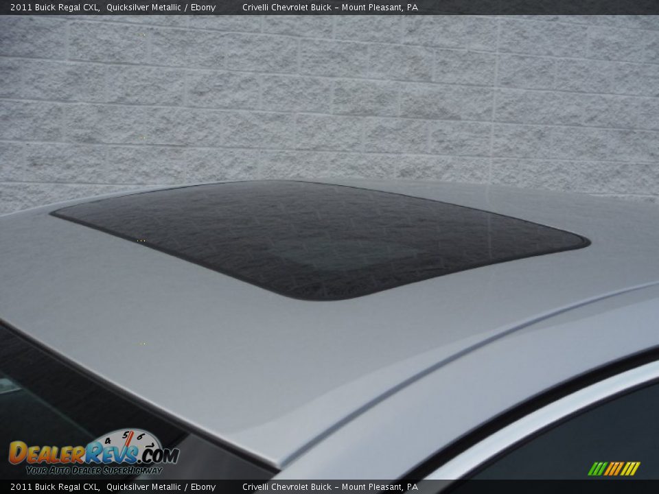 2011 Buick Regal CXL Quicksilver Metallic / Ebony Photo #4